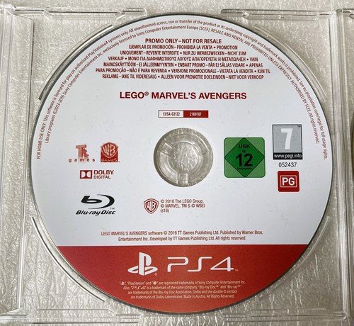 Lego marvel avengers ps4 ps5 - avengers, ps4/ps5