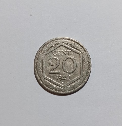 Italia centesimi 1920 - 20,
