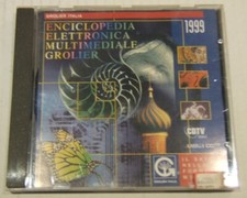ENCICLOPEDIA COMMODORE CDTV AMIGA CD32 CD 32 ITALIANA GROLIER 1999 MULTIMEDIALE