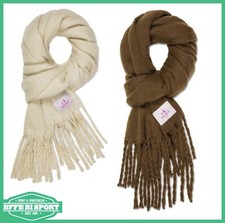 Sciarpa Deha donna con frangie