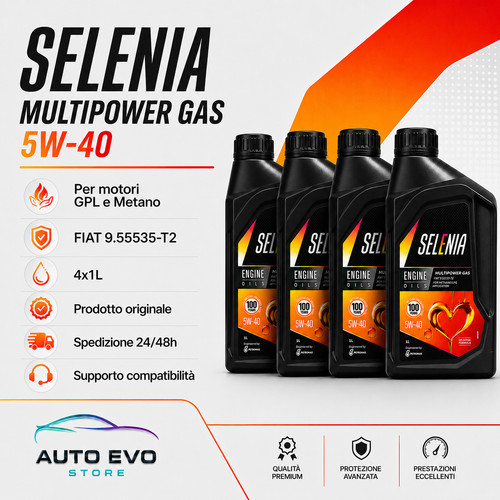 Olio motore selenia multipower - olio,