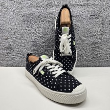 Scarpe Cariuma unisex M 9,5 W 11 OCA sneakers basse in tela nere a pois