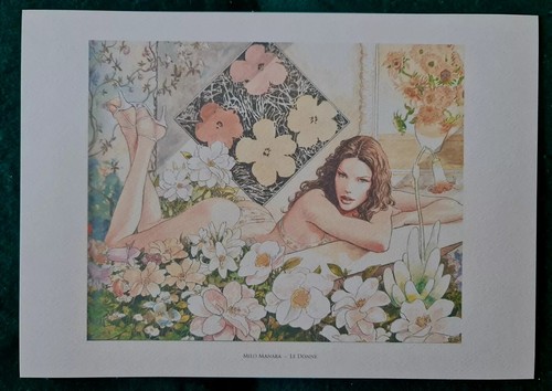 Manara stampa non firmata - manara,