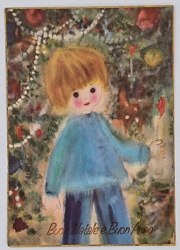 Vintage postcard buon - 🟢,