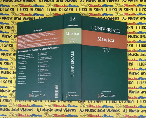 Book libro universale musica - libro,