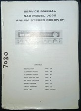 NAD 7030 Ricevitore Manuale di
