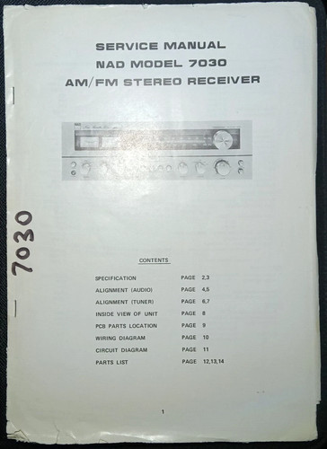 Nad 7030 ricevitore manuale - nad,