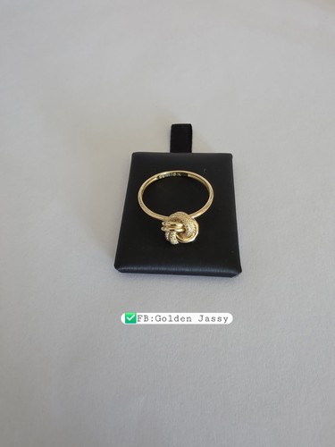 Anello nodo vero - in, 18