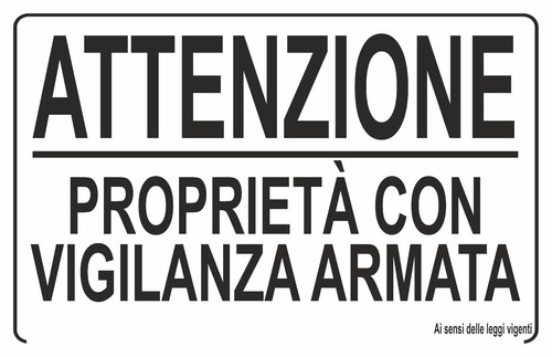 Cartello segnaletico - cartello,