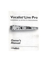 Digitech Vocalist Live Pro