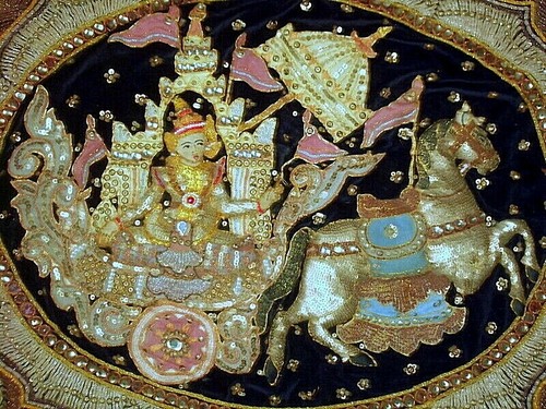 Arazzo birmano tailandese - arazzo, shwe