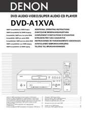 Denon DVD-A1XVA Cambio DVD