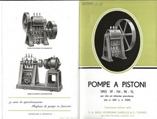 N481-POMPE A PISTONI TIPO TF-TH-TK-TL -DEPLIANT PUBBLICITARIO