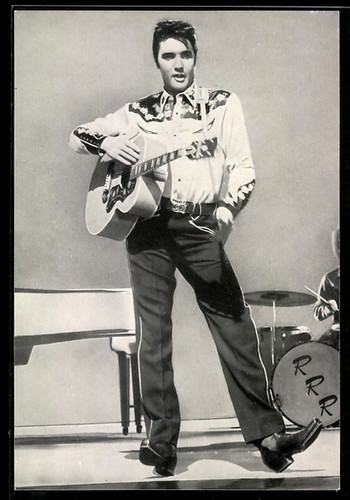 Musicista elvis presley suona - musicista,