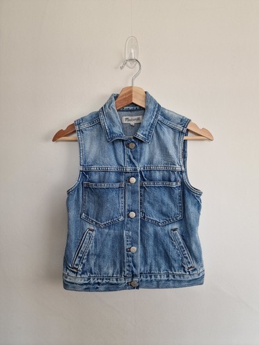Gilet denim madewell - gilet, taglia