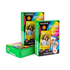 3X Fuji Instax Mini Rainbow