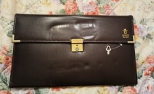 Porta documenti, Portacartelle, Ufficio, Vintage, Pelle 