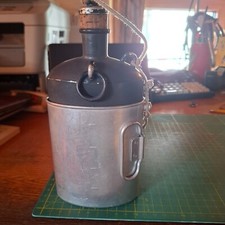 Borraccia  MILITARE SVIZZERA IN alluminio con bicchiere 1966 1972