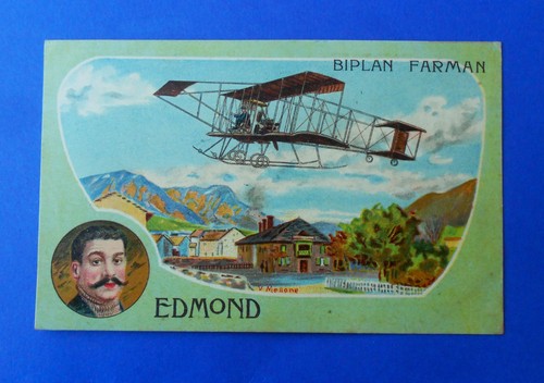 Cartolina aviazione aviatore - aviazione,