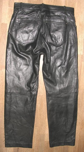 Jeans pelle uomo nappaleder - jeans, in