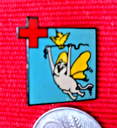 Pin croce rossa - croce,