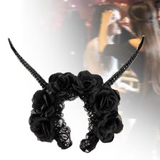 Fascia per capelli con corno