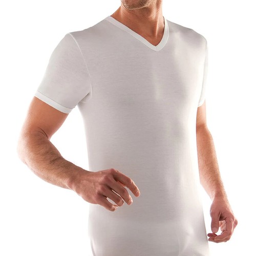 Maglia intima uomo collo - a, v