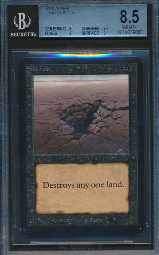 Alpha sinkhole bgs graded - 8.5,