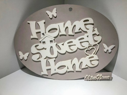 Shabby targa decorativa - , home