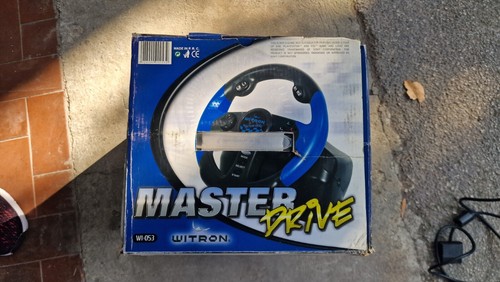 Volante ps2 master drive blu - blu, e
