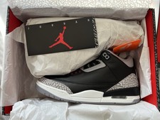 Air Jordan 3 Black Cement 2024