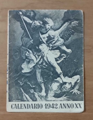 Calendarietto barbiere 1942 - da,