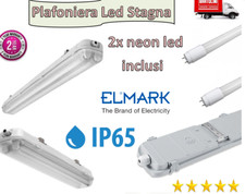 PLAFONIERA STAGNA IP65 2X18W