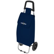 CARRELLO SPESA PORTASPESA "ROLLY" BLU CAPIENZA 40Lt PORTATA MAX 25Kg IMPERMIA