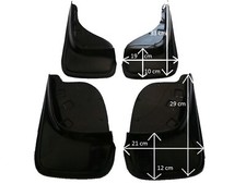 4 pezzi, Paraspruzzi auto per Citroen Saxo S0, S1 1996-2004 Hatchback