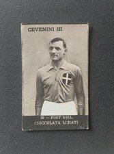 Figurina Calcio Cioccolata LURATI n.29 CEVENINI Juventus Nazionale 1927-28