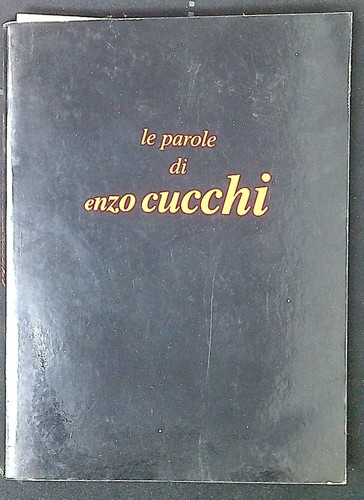 Parole enzo cucchi - le,