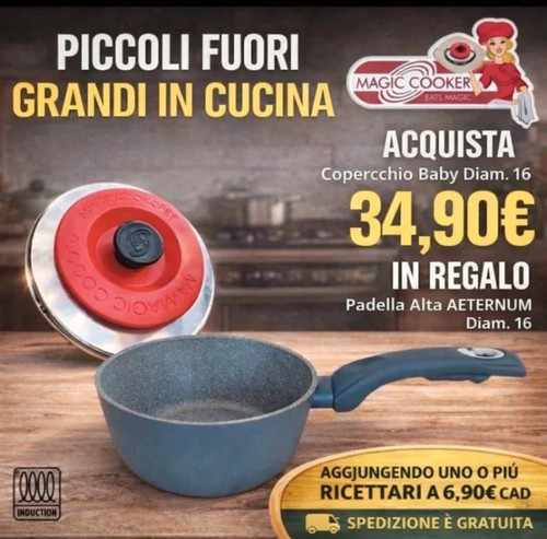Magic cooker 16cm pentola - magic,