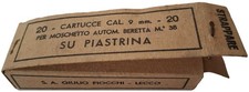 scatoletta 1943 vuota cartucce del mitra MAB 38 WW2 guerra no ww1 scavo elmetto