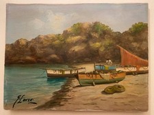 Dipinto Olio su Tela 30 X 40