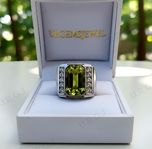 Anello peridoto - peridoto,, da
