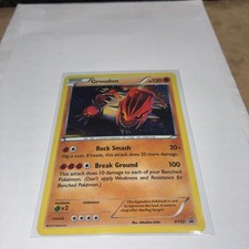 GROUDON Black Star Promo