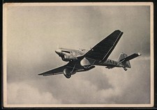 Aereo junkers in volo - aereo, 87