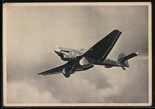 Aereo junkers in - junkers-ju,