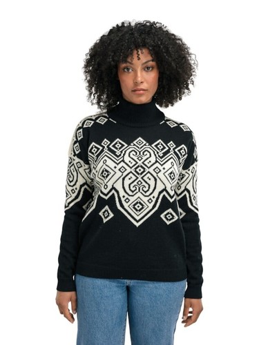 Maglione norvegese donna collo - norvegese,