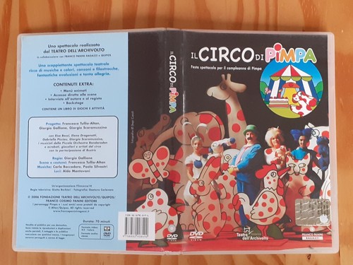 Circo pimpa dvd book - il,