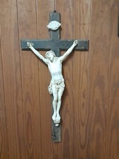 vecchio crocifisso da parete