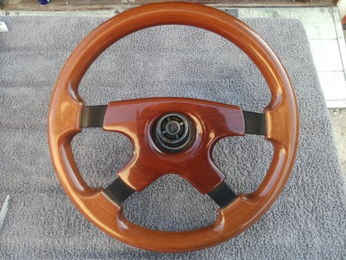 Volante momo legno - volante,