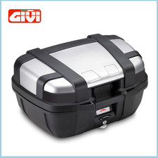 GIVI TRK52N VALIGIA TREKKER CON FINITURA IN ALLUMINIO ANODIZZATO 52 LT NERA