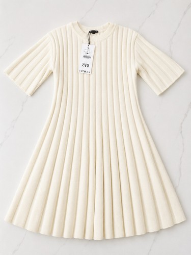 Mini abito zara - mini, panna